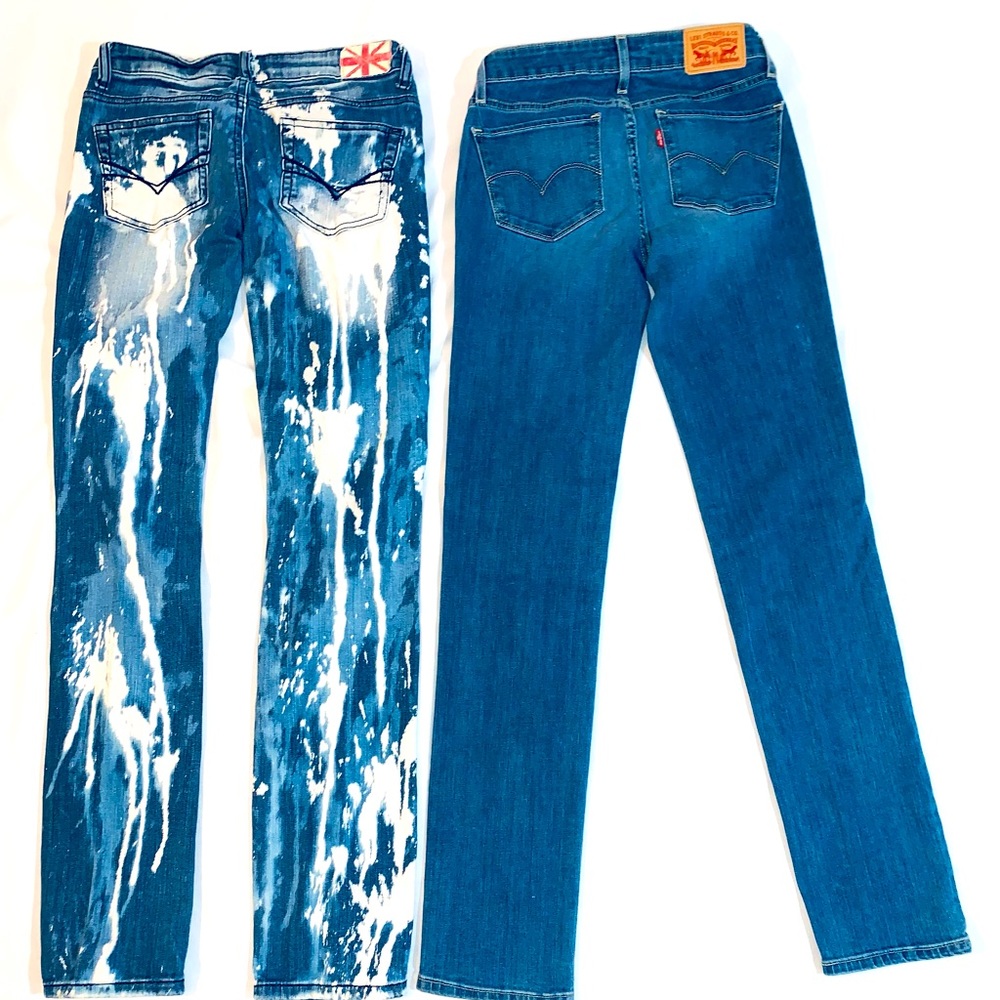 Womens jeans - 2 pair - sizes 24 - 26